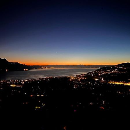 Swiss Chalet - Mountain And Lake View Blonay Bagian luar foto