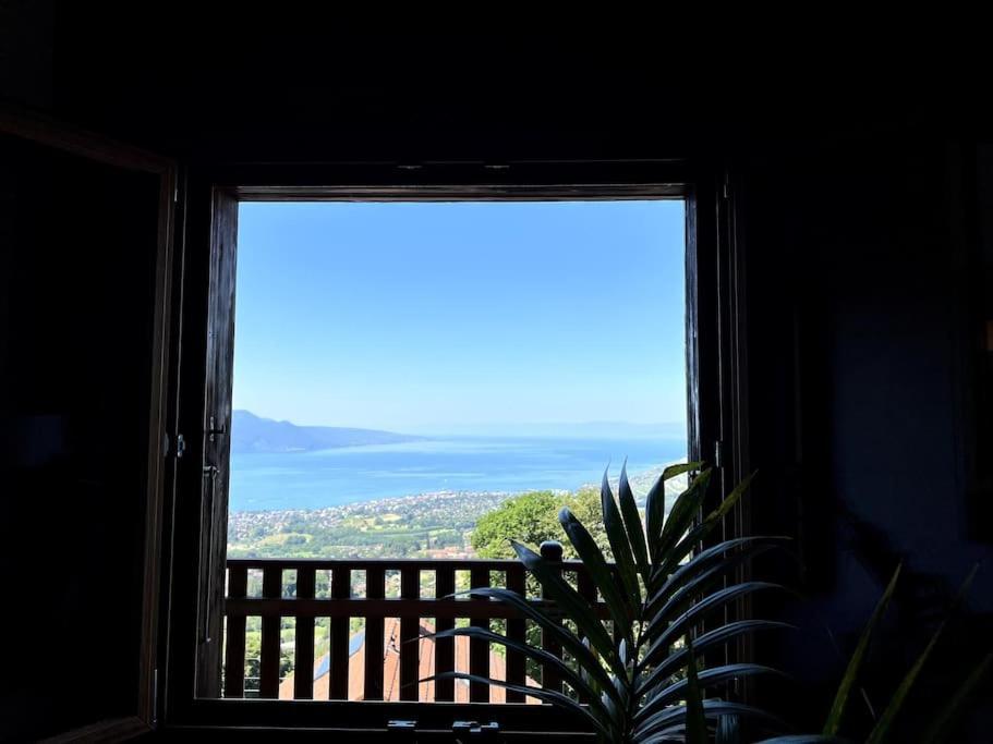 Swiss Chalet - Mountain And Lake View Blonay Bagian luar foto